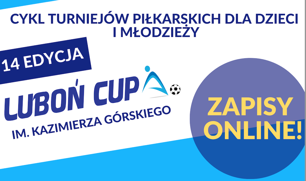 Ruszają zapisy na Luboń Cup sezon 2023/24