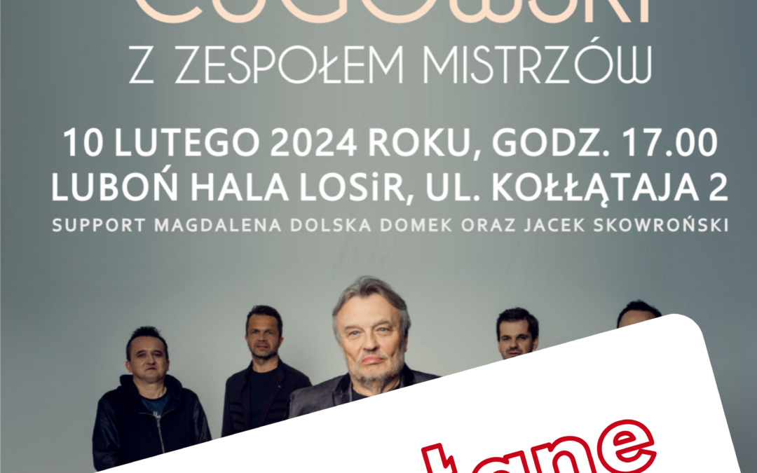 Koncert Krzysztofa Cugowskiego w LOSIR odwołany
